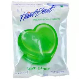 Конфета карамельная Hartbeat Jumbo Love Candy со вкусом дыни